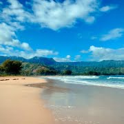 Hanalei Bay on Kauai, Hawaii