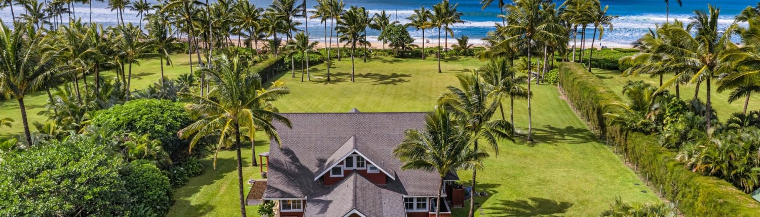 Kauai beachfront rental