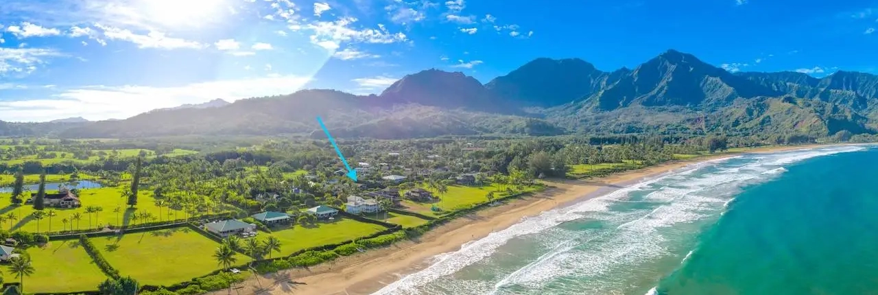 Kauai beachfront rental
